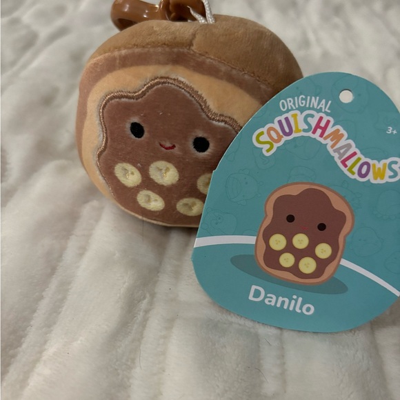 Squishmallolds Original 20,3 Cm Danilo Banana Toast - Peluche Ufficiale Jazwares, Morbido E Collezionabile